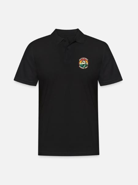 Neinsager werden neinsagen - Männer Poloshirt - Schwarz