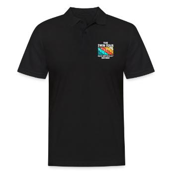 L'équipe de natation est officiellement à la retraite - Polo Homme - noir - Devant - Kai (181cm)