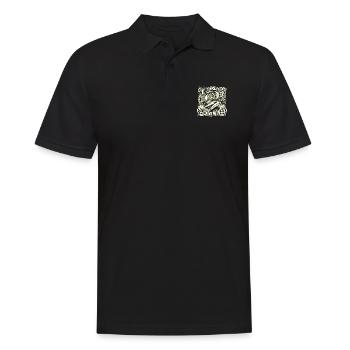 Wenn es um Cornhole und Bier geht, bin ich dabei - Männer Poloshirt - Schwarz - Vorne - Kai (181cm)