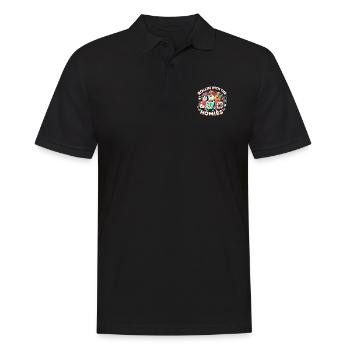 Rollin With The Homies - Männer Poloshirt - Schwarz - Vorne - Kai (181cm)
