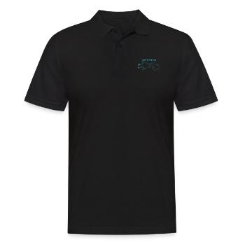 Le son du silence Mélomane Design - Polo Homme - noir - Devant - Kai (181cm)