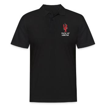 You’re My lobster - Du bist mein Hummer - Polo Homme - noir - Devant - Kai (181cm)