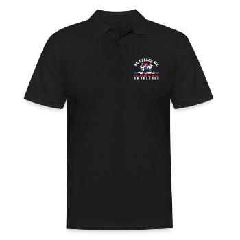 TKD Korean Martial Arts Tae Kwon - Männer Poloshirt - Schwarz - Vorne - Kai (181cm)