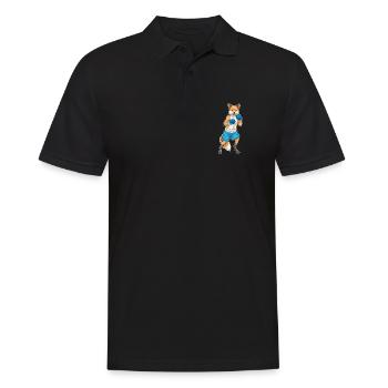 Fuchs Boxer Boxing Gloves Boxing - Men's Polo Shirt - black - Front - Kai (181cm)