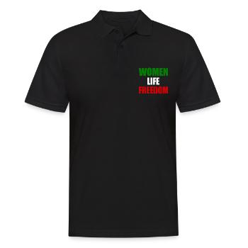 Women life freedom - Polo Homme - noir - Devant - Kai (181cm)
