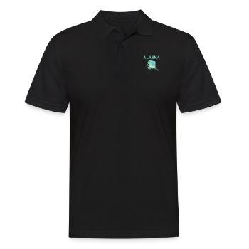 Aménagement paysager de l'Alaska pour les amoureux de l'Alaska - Polo Homme - noir - Devant - Kai (181cm)