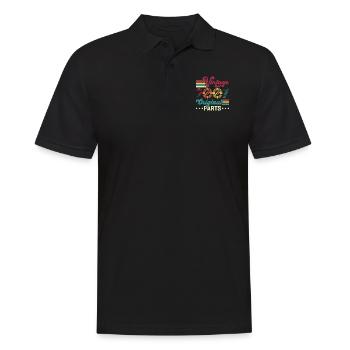 Vintage 2007 Original, Cadeau D'anniversaire - Polo Homme - noir - Devant - Kai (181cm)
