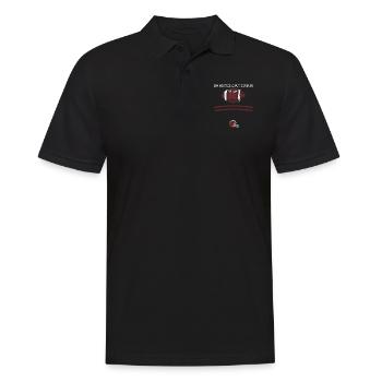 Ein Meisterschaftsspieler - Männer Poloshirt - Schwarz - Vorne - Kai (181cm)