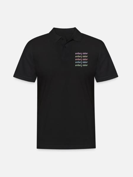Archery Sister Archer Sister - Men's Polo Shirt - black