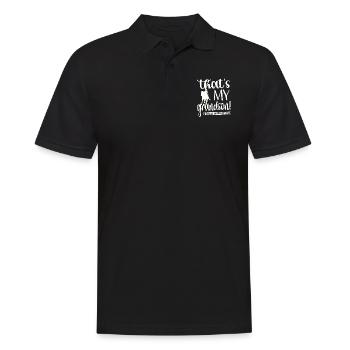 Stolze Rodeo Oma Rodeo-Reiter Großmutter Geschenk - Männer Poloshirt - Schwarz - Vorne - Kai (181cm)
