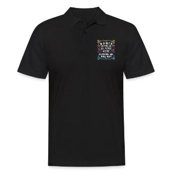 Feminist Women's Rights Female - Männer Poloshirt - Schwarz - Vorne - Kai (181cm)