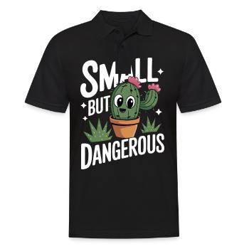 Cactus Cacti Desert Plant - Men's Polo Shirt - black - Front - Kai (181cm)