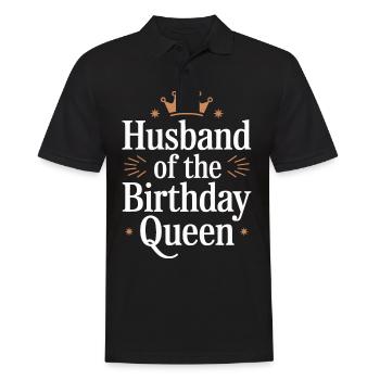 Ehemann Ehegatte Familie Hochzeit - Männer Poloshirt - Schwarz - Vorne - Kai (181cm)