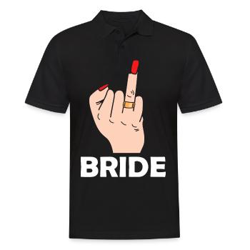 Mariage mariage majeur mariage - Polo Homme - noir - Devant - Kai (181cm)