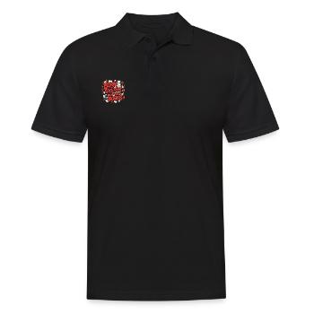 Brûler le système - Polo Homme - noir - Devant - Kai (181cm)