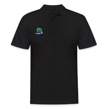 Carnival Mask - Men's Polo Shirt - black - Front - Kai (181cm)