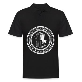 Strandkorb Ostsee Nordsee Spruch Urlaub - Männer Poloshirt - Schwarz - Vorne - Kai (181cm)