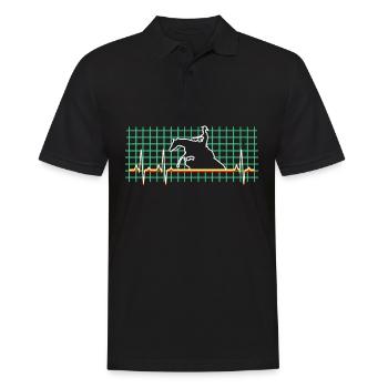Reining Dressage ECG Western Riding - Polo Homme - noir - Devant - Kai (181cm)