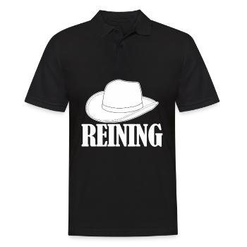 Reining Riding Riders Western Riding - Polo Homme - noir - Devant - Kai (181cm)