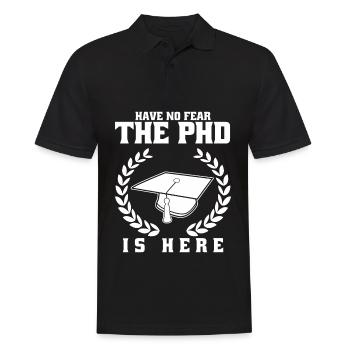 Thèse de doctorat PhD Doktorhut - Polo Homme - noir - Devant - Kai (181cm)