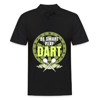 Darts Play Dart Darts Darts Darts Player - Men's Polo Shirt - black - Front - Kai (181cm)