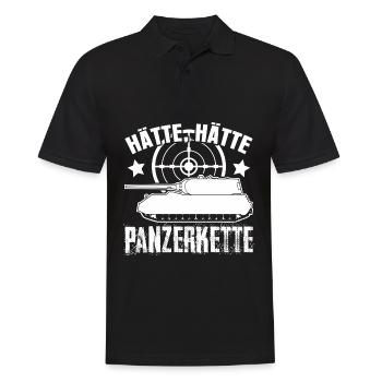 Panzergrenadier Feldjäger Panzer Soldat - Polo Homme - noir - Devant - Kai (181cm)