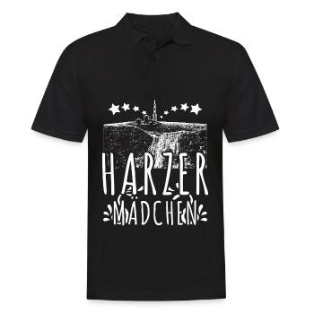 Harz Wandern Harzer Mädchen Brocken - Männer Poloshirt - Schwarz - Vorne - Kai (181cm)