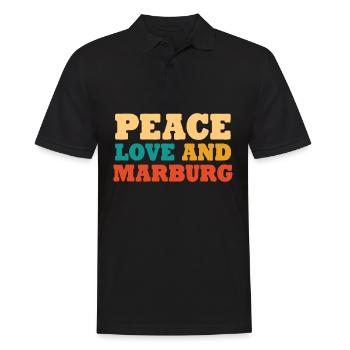 Marburger Marbourg - Polo Homme - noir - Devant - Kai (181cm)