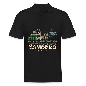 Bamberg Sites Bamberger - Polo Homme - noir - Devant - Kai (181cm)