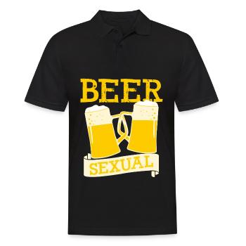 Beer Witz Braumeister Bierbrauer - Men's Polo Shirt - black - Front - Kai (181cm)