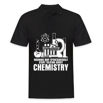 Chimiste Chemie Citation Chemikant - Polo Homme - noir - Devant - Kai (181cm)