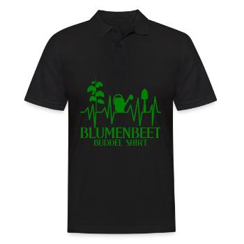 Garten Galabau Gärtner Galabauer - Männer Poloshirt - Schwarz - Vorne - Kai (181cm)
