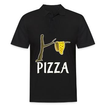 Pizza Restaurant Pizza Maker Pizzaria - Polo Homme - noir - Devant - Kai (181cm)