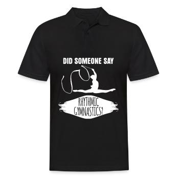 Gymnastique Gymnastique rythmique - Polo Homme - noir - Devant - Kai (181cm)