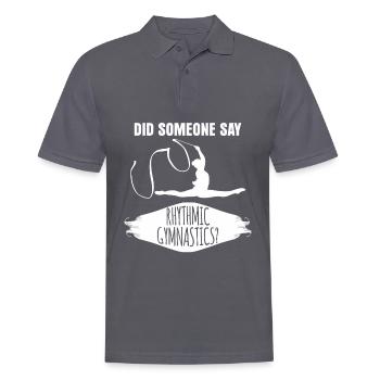 Gymnastique Gymnastique rythmique - Polo Homme - charbon - Devant - Nico (186cm)