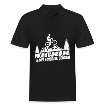 VTT VTT - Polo Homme - noir - Devant - Kai (181cm)