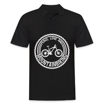 VTT VTT vététistes - Polo Homme - noir - Devant - Kai (181cm)