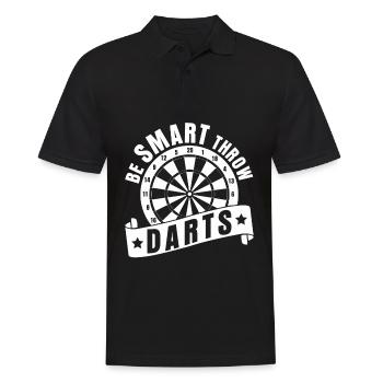 Darts Darts Player Darts Darts - Men's Polo Shirt - black - Front - Kai (181cm)