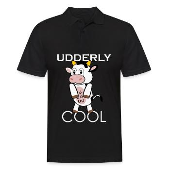 Cow Calf Farmer Calf Cows - Men's Polo Shirt - black - Front - Kai (181cm)