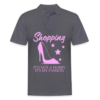 Shopping Schuhe High Heels - Männer Poloshirt - Anthrazit - Vorne - Nico (186cm)