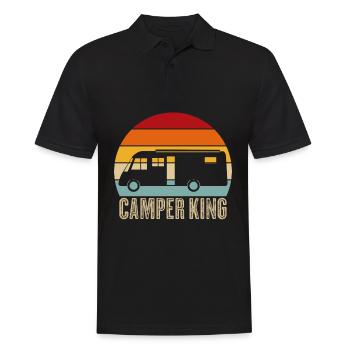 Camping-car camping-car camping-car - Polo Homme - noir - Devant - Kai (181cm)