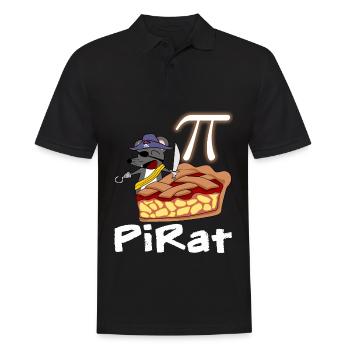 Rat Pirate Pie Rat Pirates Rats - Polo Homme - noir - Devant - Kai (181cm)