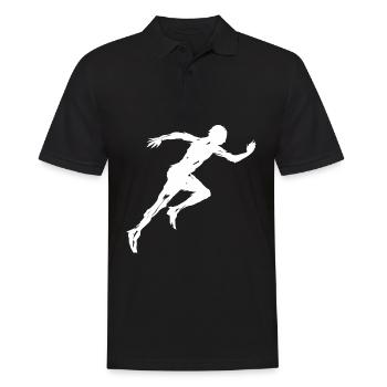 Coureur Running Running - Polo Homme - noir - Devant - Kai (181cm)