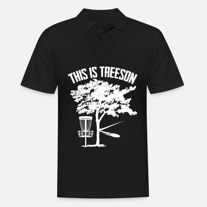 Disc golf Frisbee Tree Disc Golf - Polo Homme - noir