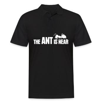 Ant ant farm funny ants - Men's Polo Shirt - black - Front - Kai (181cm)