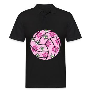 Volleyball Ballon Volleyball Joueur de volleyball - Polo Homme - noir - Devant - Kai (181cm)