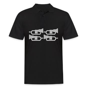 Flugelhorn Horn Trumpet Flugelhorn - Men's Polo Shirt - black - Front - Kai (181cm)