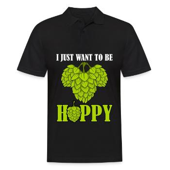 Beer Craft Beer Hops Beer Brewers - Men's Polo Shirt - black - Front - Kai (181cm)