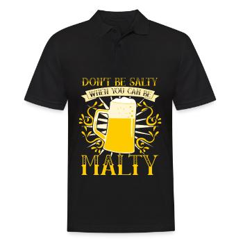Beer Hops Craft Beer Malt Beer Brewers - Men's Polo Shirt - black - Front - Kai (181cm)