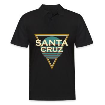 Surf à Santa Cruz - Polo Homme - noir - Devant - Kai (181cm)